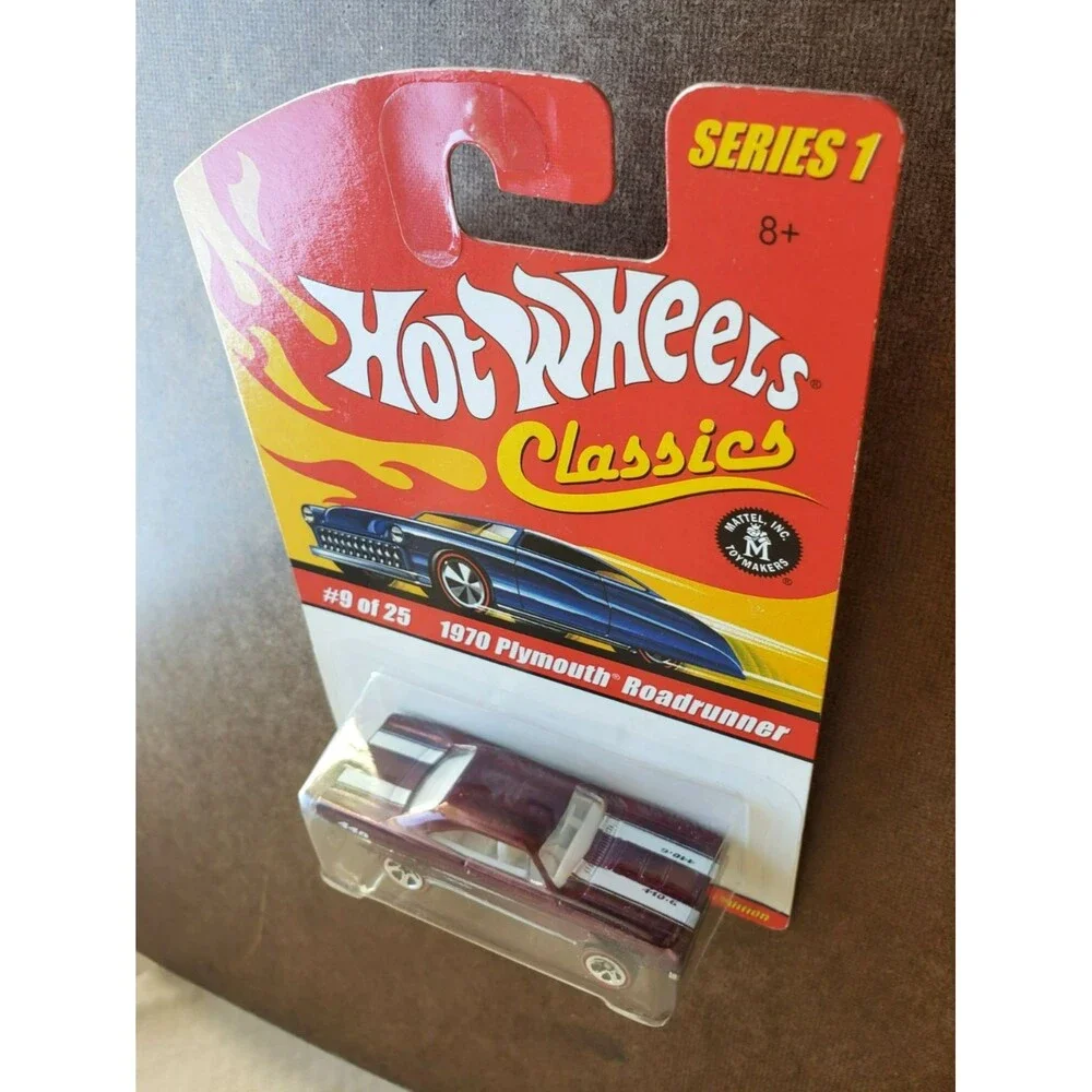 2005 Hot Wheel 1970 PLYMOUTH ROADRUNNER 440 Purple CLASSICS SERIES 1 REDLINE 5SP